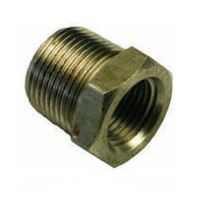 NPT Reducing Hexagon Head Bush, Black Finish