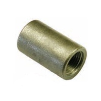 NPT Pipe Coupling, Black Finish