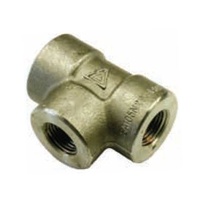 NPT Equal Tee, Black Finish