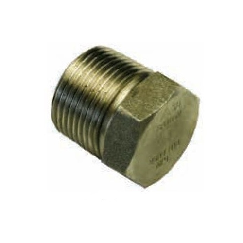 1/4" NPT Hexagon Plug, Black Finish
