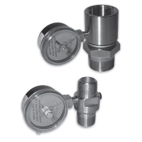 3/4" MPT x MPT Rupture Disc Assembly